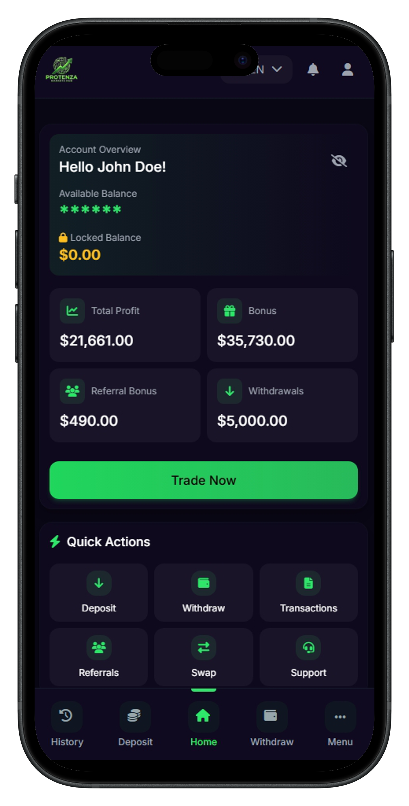 Mobile App Mockup